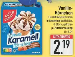 E-Center GUT&GÜNSTIG Vanille- Hörnchen Angebot