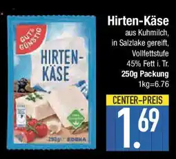 E-Center Hirten-Käse Angebot