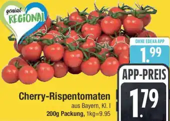 E-Center Cherry-Rispentomaten Angebot