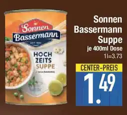 E-Center Sonnen Bassermann Suppe Angebot