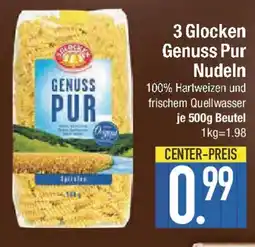 E-Center 3 Glocken Genuss Pur Nudeln Angebot