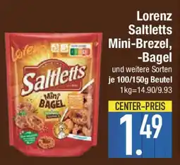 E-Center Lorenz Saltletts Mini-Brezel, -Bagel Angebot