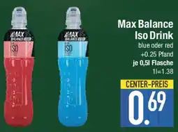 E-Center Max Balance Iso Drink Angebot