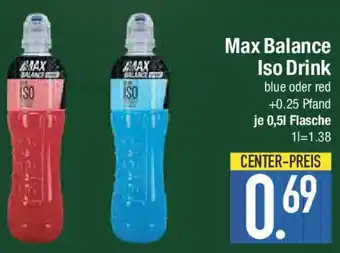 E-Center Max Balance Iso Drink Angebot