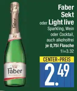 E-Center Faber Sekt oder Light live Angebot
