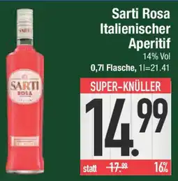 E-Center Sarti Rosa Italienischer Aperitif Angebot
