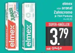 E-Center elmex oder aronal Zahncreme Angebot