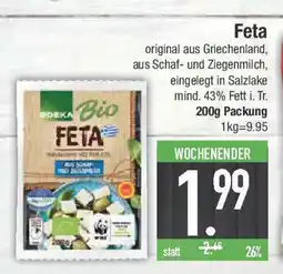 E-Center EDEKA Bio Feta Angebot