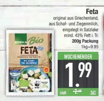 E-Center EDEKA Bio Feta Angebot