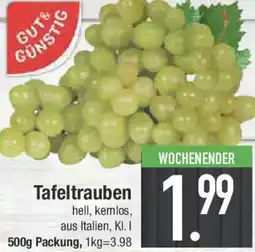 E-Center GUT&GÜNSTIG Tafeltrauben Angebot
