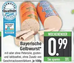 E-Center Bayerische Gelbwurst Angebot
