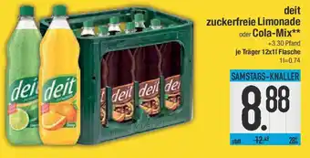 E-Center deit zuckerfreie Limonade oder Cola-Mix Angebot
