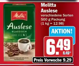 Hit Melitta Auslese Angebot