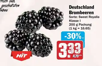 Hit Deutschland Brombeeren Angebot