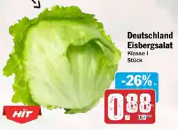 Hit Deutschland Eisbergsalat Angebot