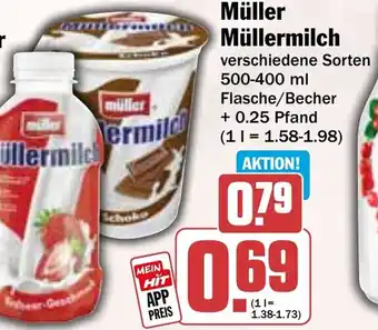 Hit Müller Müllermilch Angebot