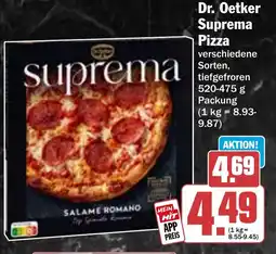 Hit Dr. Oetker Suprema Pizza Angebot