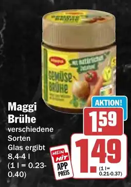 Hit Maggi Brühe Angebot