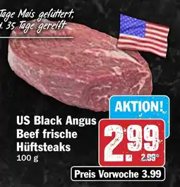Hit US Black Angus Beef frische Hüftsteaks Angebot