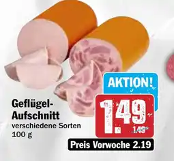 Hit Geflügel- Aufschnitt Angebot