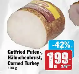 Hit Gutfried Puten-, Hähnchenbrust, Corned Turkey Angebot