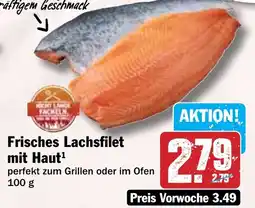 Hit Frisches Lachsfilet mit Haut Angebot