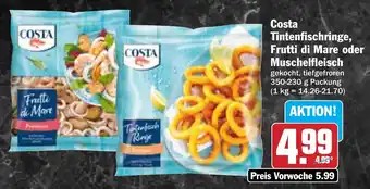 Hit Costa Tintenfischringe, Frutti di Mare oder Muschelfleisch Angebot