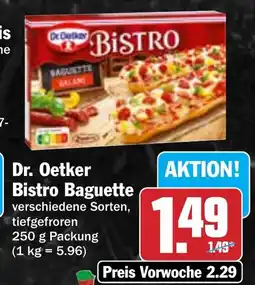 Hit Dr. Oetker Bistro Baguette Angebot