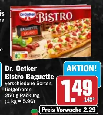 Hit Dr. Oetker Bistro Baguette Angebot