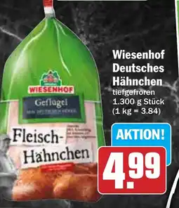Hit Wiesenhof Deutsches Hähnchen Angebot