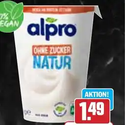 Hit Alpro Joghurtalternative Natur oder Natur ohne Zucker Angebot