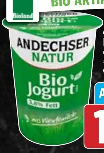 Hit Andechser Natur Bio-Jogurt mild Angebot