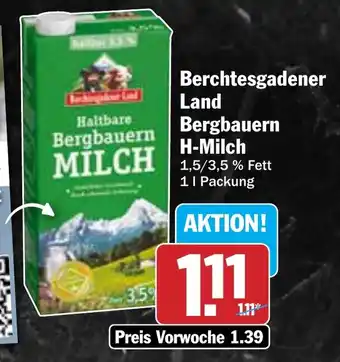 Hit Berchtesgadener Land Bergbauern H-Milch Angebot