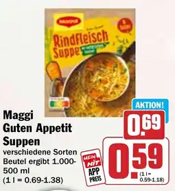 Hit Maggi Guten Appetit Suppen Angebot