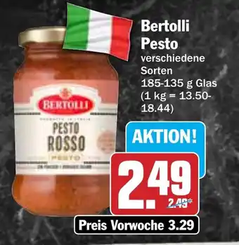Hit Bertolli Pesto Angebot