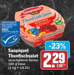Hit Saupiquet Thunfischsalat Angebot