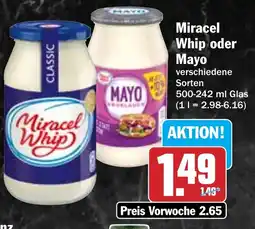 Hit Miracel Whip oder Mayo Angebot