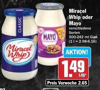 Hit Miracel Whip oder Mayo Angebot