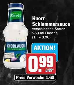 Hit Knorr Schlemmersauce Angebot