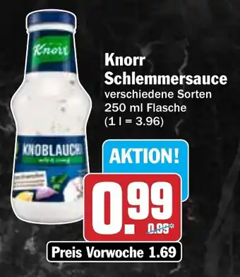 Hit Knorr Schlemmersauce Angebot