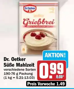 Hit Dr. Oetker Süße Mahlzeit Angebot