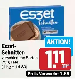 Hit Eszet- Schnitten Angebot