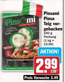 Hit Pinsami Pinsa Teig vor- gebacken Angebot