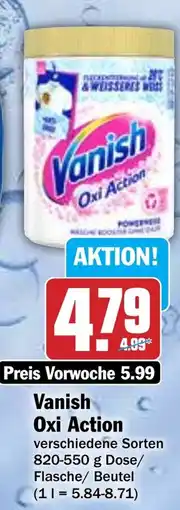 Hit Vanish Oxi Action Angebot