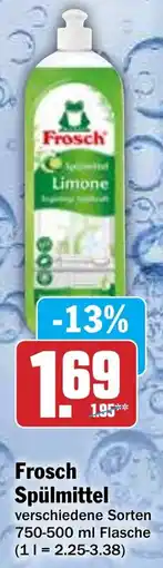 Hit Frosch Spülmittel Angebot