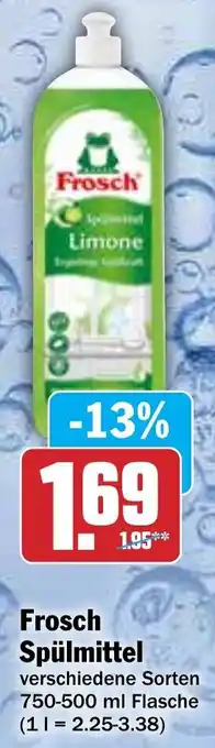 Hit Frosch Spülmittel Angebot