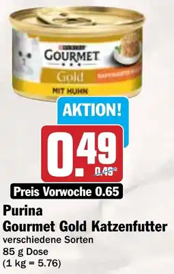 Hit Purina Gourmet Gold Katzenfutter Angebot
