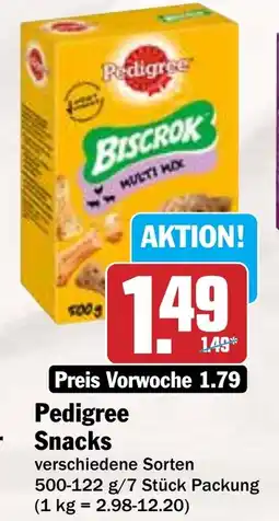 Hit Pedigree Snacks Angebot
