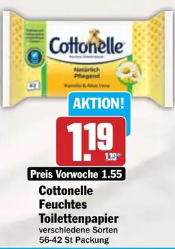 Hit Cottonelle Feuchtes Toilettenpapier Angebot