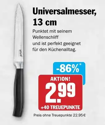 Hit Universalmesser, 13 cm Angebot